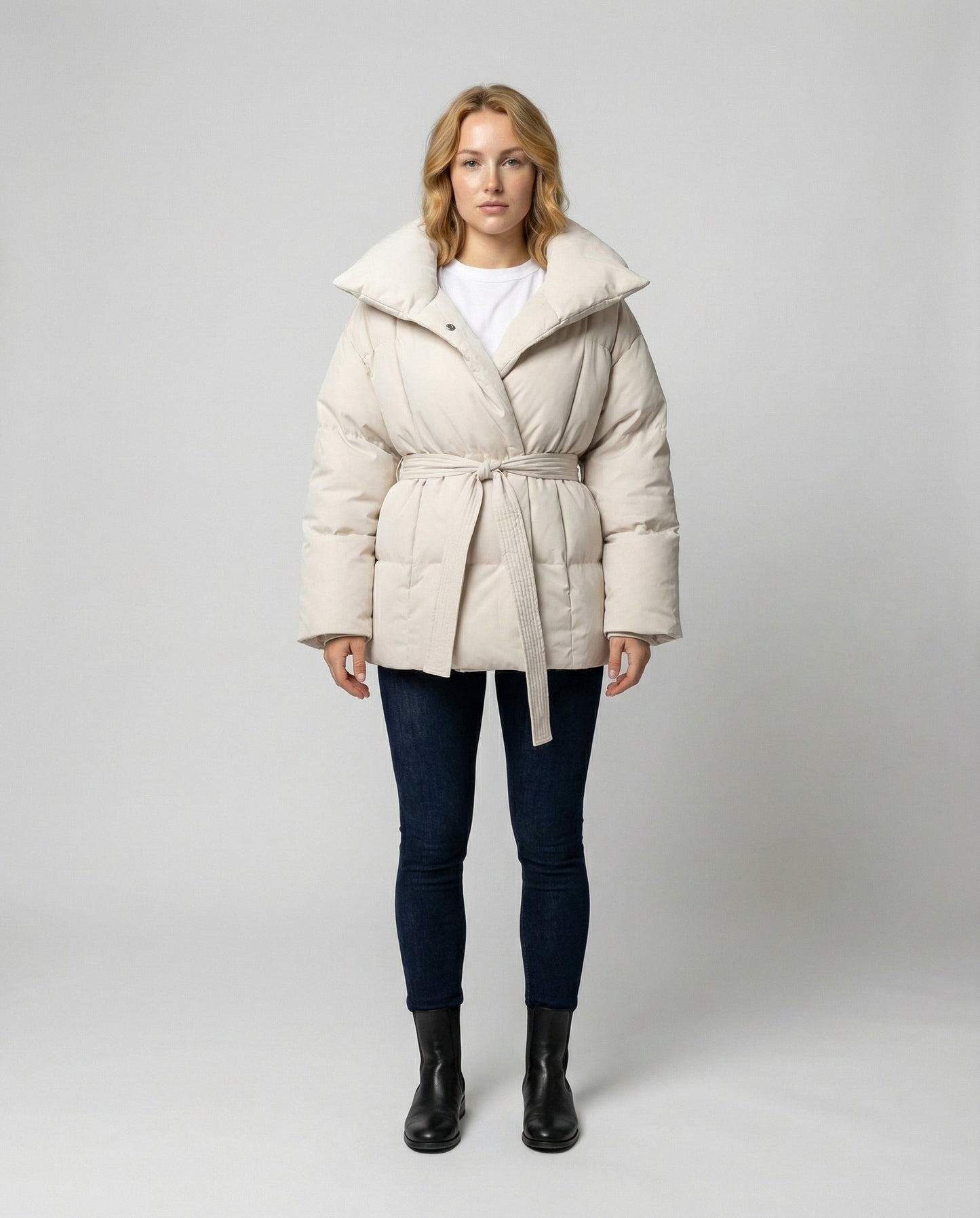 Damen Winterjacke Tailliert