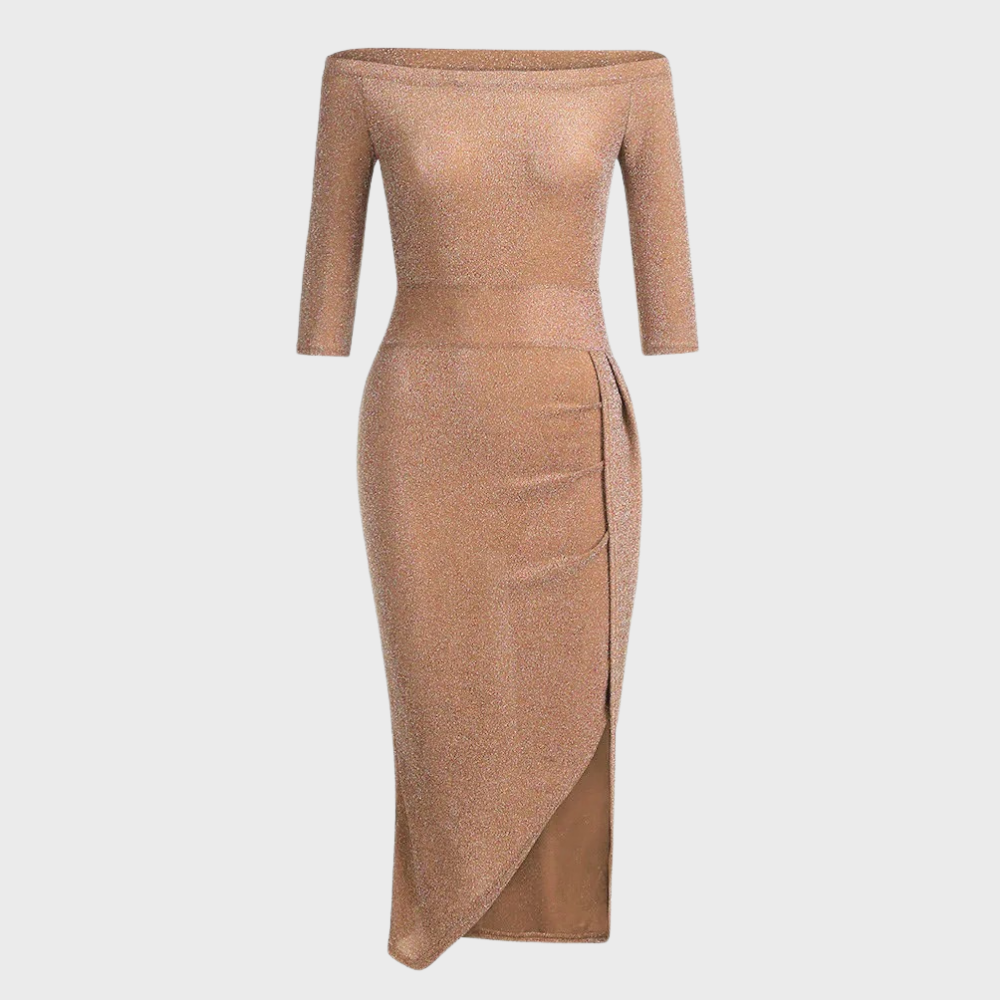 Eveloria Damen Glitzerkleid