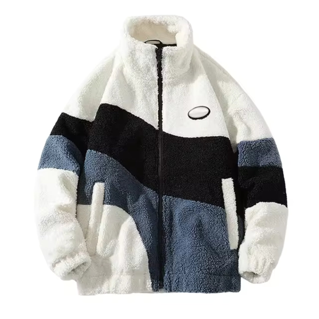 Herren Vintage-Jacke Hüftlang Bequem