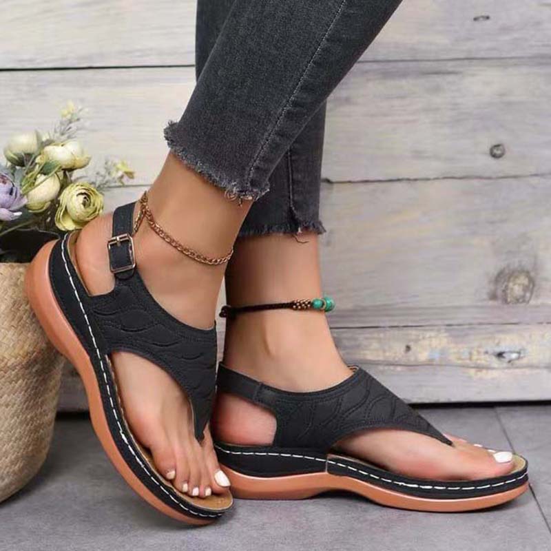 Eveloria Damen Orthopädische Flipflops - Eveloria