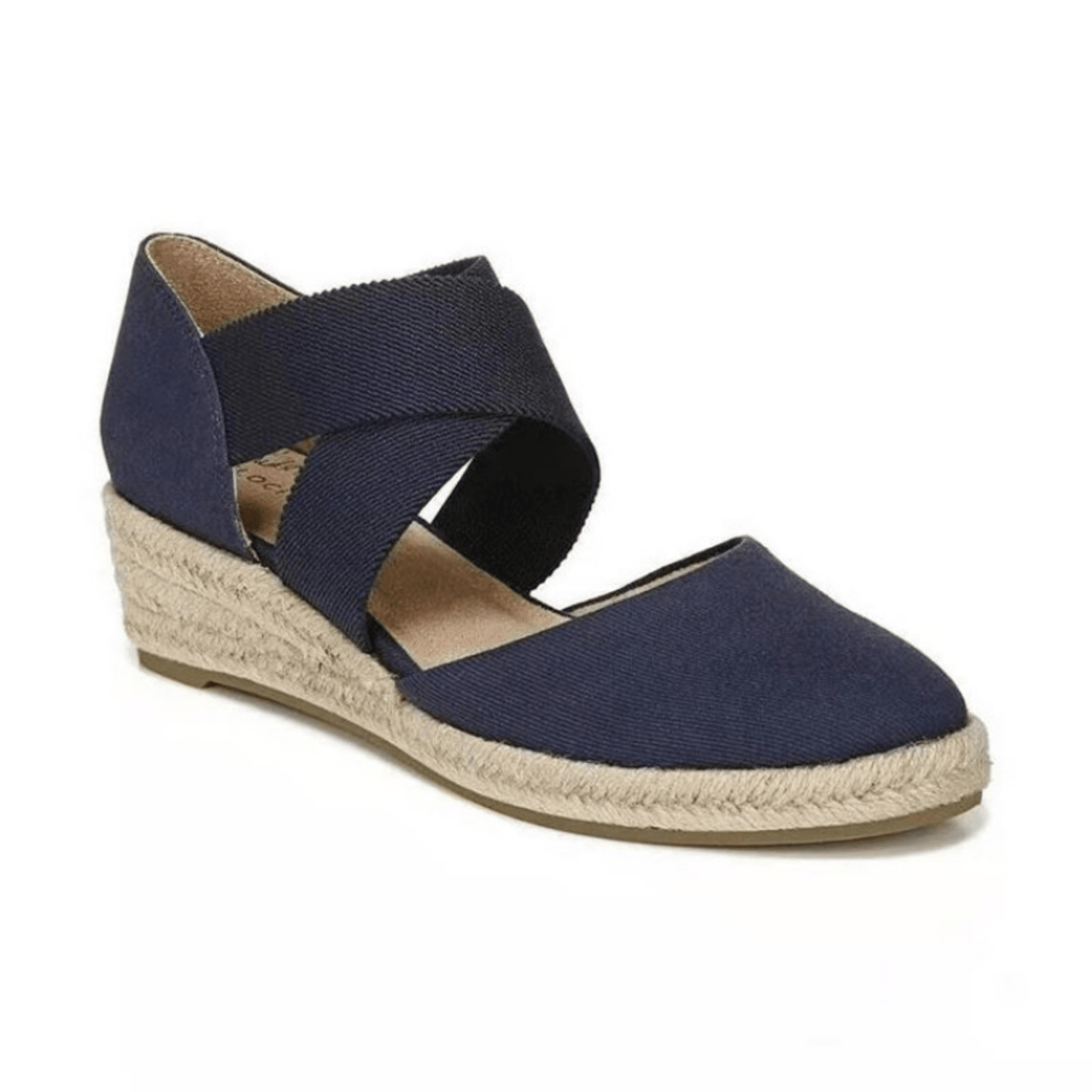 Eveloria Damen Espadrille Geflochtenes Seil Keilsohle Beige - Eveloria
