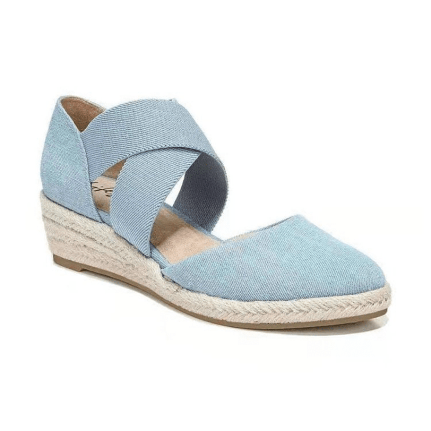 Eveloria Damen Espadrille Geflochtenes Seil Keilsohle Beige