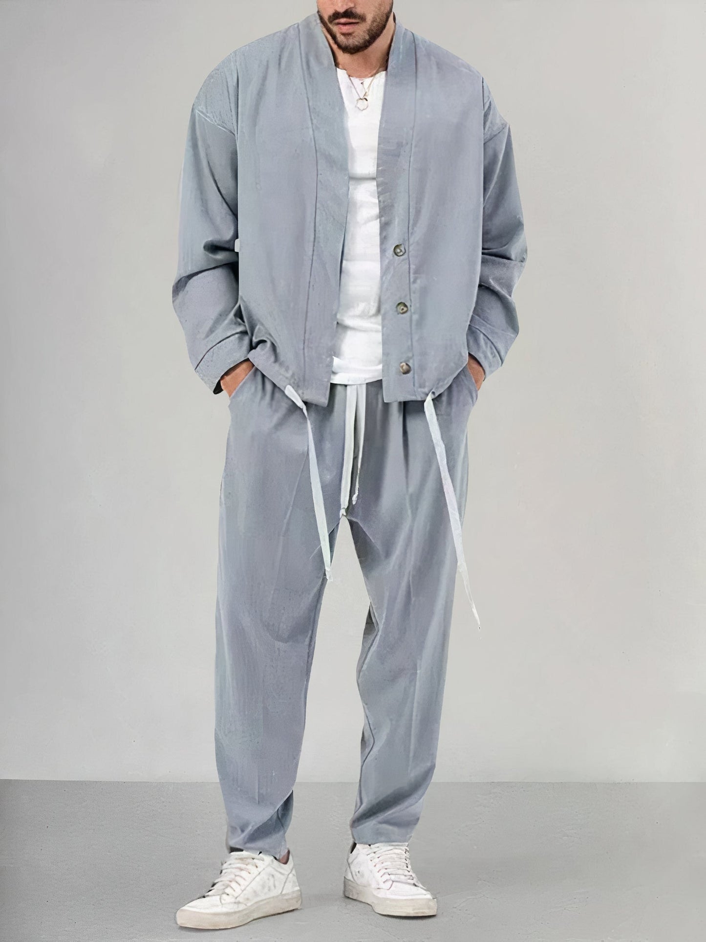 Eveloria Damen Frühjacksen-Set Hose Polyester
