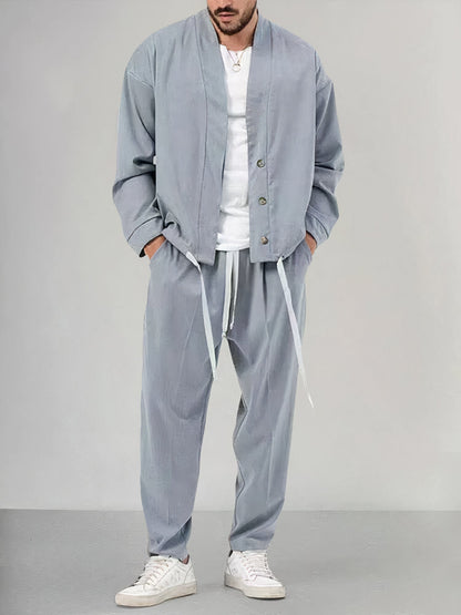Eveloria Damen Frühjacksen-Set Hose Polyester