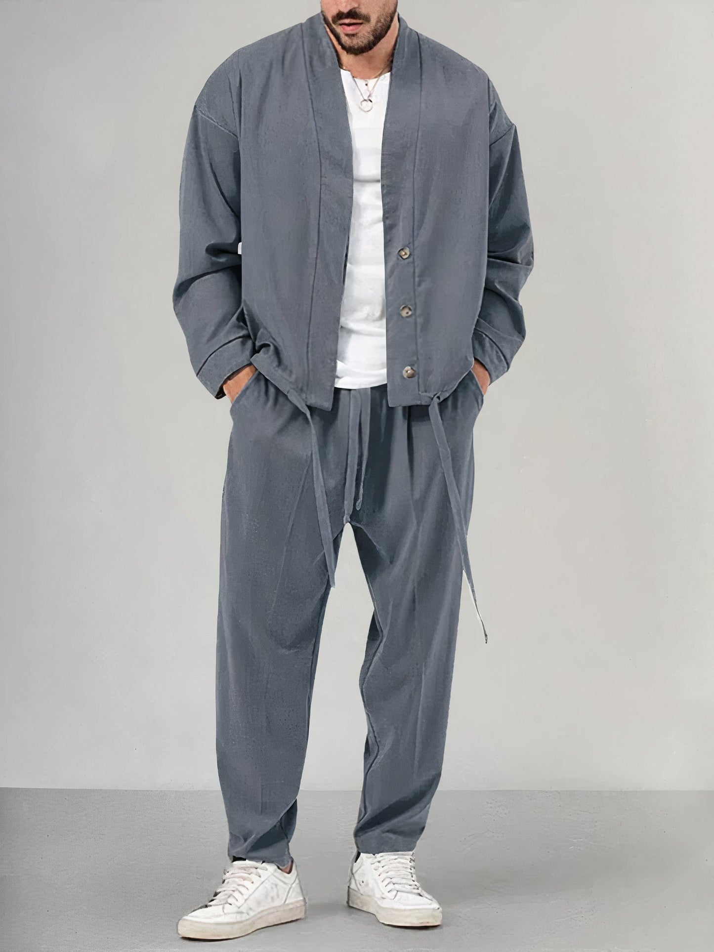 Eveloria Damen Frühjacksen-Set Hose Polyester