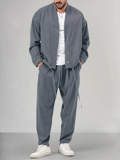 Eveloria Damen Frühjacksen-Set Hose Polyester