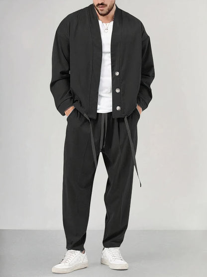 Eveloria Damen Frühjacksen-Set Hose Polyester