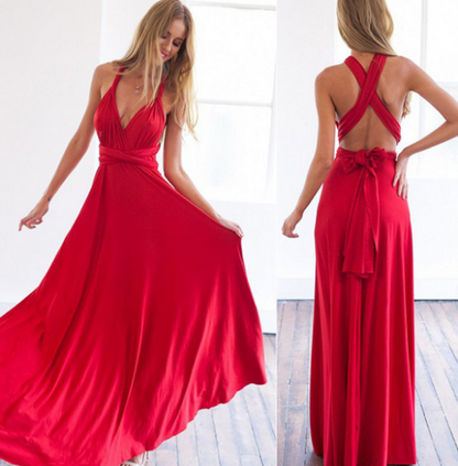 Eveloria Damen Multiway Wickelkleid