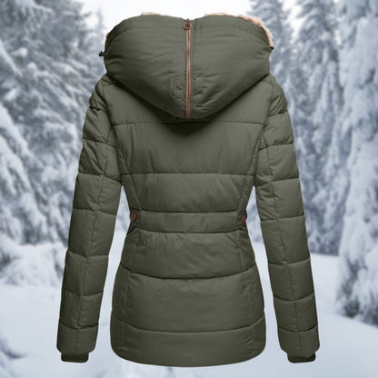 Damen Elegante Winterjacke Warm