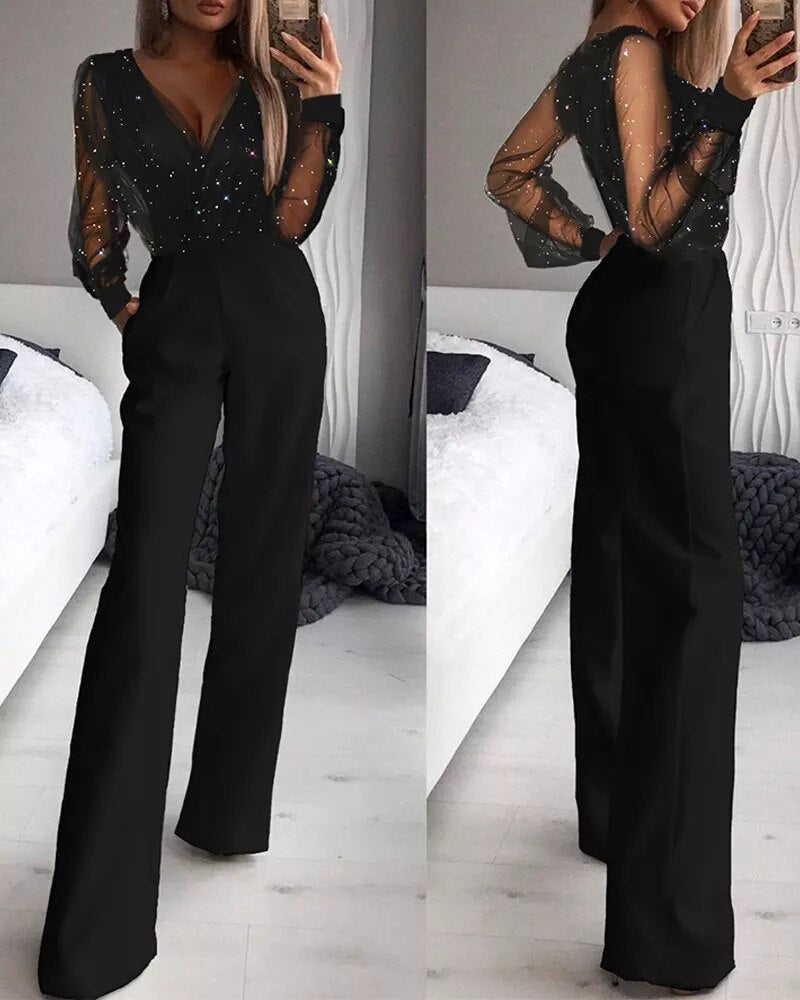 Damen Elegante Jumpsuit