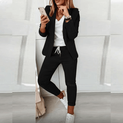 Damen Blazer Set Elegant