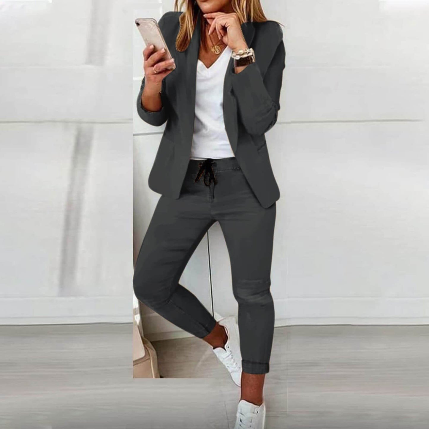 Damen Blazer Set Elegant