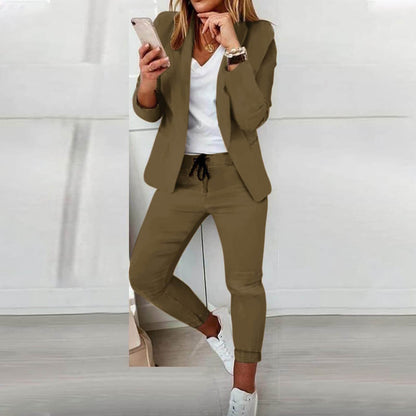 Damen Blazer Set Elegant