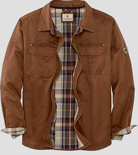 Herren Wachsjacke Bomberstil Warmes Flanellfutter