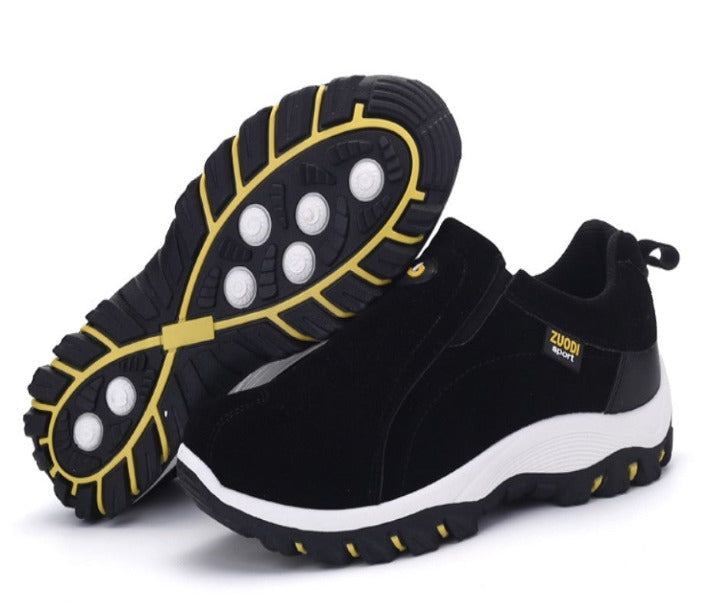Herren Walking-Schuhe Freizeitschuhe Alltag Schwarz - Eveloria