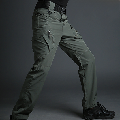 Wanderhosen – Gerade geschnitten – Taktische – Cargohosen – Herrenbekleidung-Grün-S-Chaps Herrenmode
