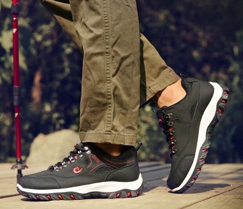 Herren Wanderschuhe Atmungsaktiv Anti-Rutsch - Eveloria