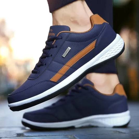 Herren Wanderschuhe Ergonomischer Schnürverschluss Schwarz - Eveloria