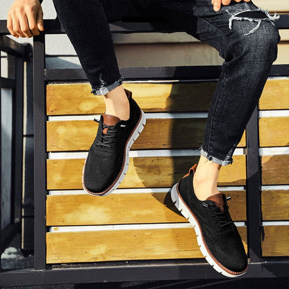 Wanderschuhe | Slip-On | Ergonomisch | Mesh-Sneaker | Herrenschuhe-Chaps Herrenmode