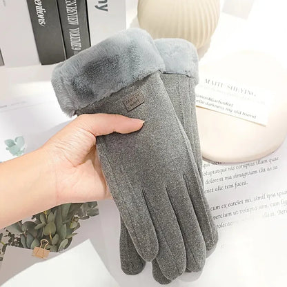 Damen Winterhandschuhe Eveloria Woll