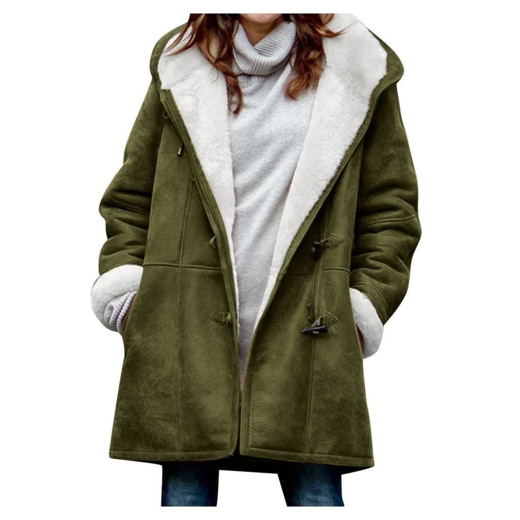 Eveloria Damen Regenjacke Wasserabweisend Isoliert