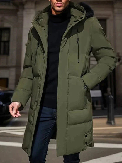Eveloria Herren Pufferjacke Wasserdicht Winterjacke