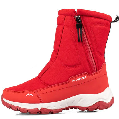Eveloria Damen Schneestiefel Wasserdicht Warm Rutschfest