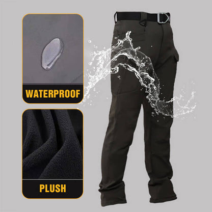 Eveloria Herren Softshell-Winterhose Wasserdicht
