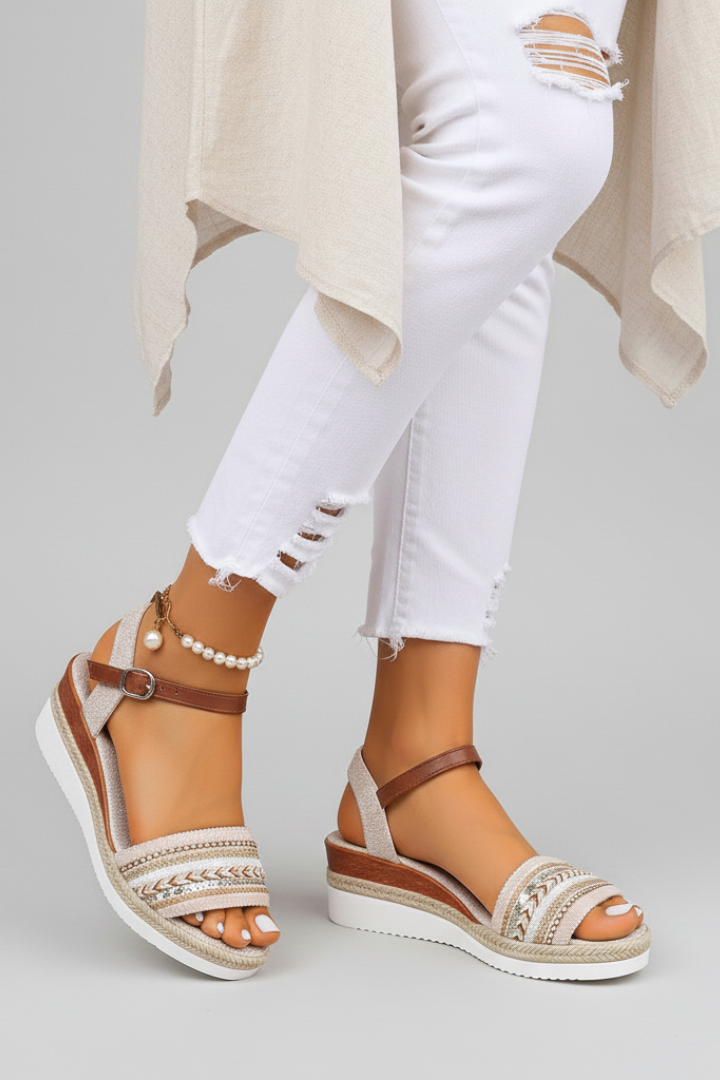 Damen Abendsandalen Elegantes Riemendesign
