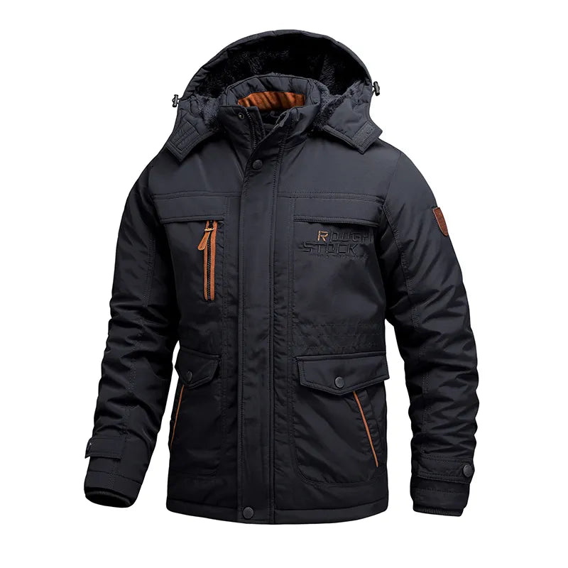 Eveloria Damen Winterjacke Winddicht Isoliert Kapuze