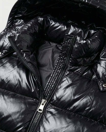 Damen Gepolsterte Pufferjacke Warm