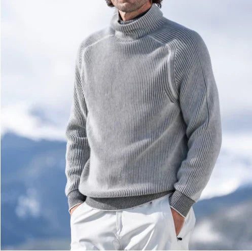 Eveloria Herren Rollkragenpullover Elegantes Design - Eveloria