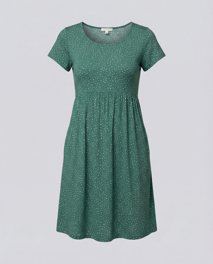 Damen Blumenkleid Sommerlich Leicht