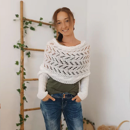 Eveloria Damen Strickschal Bequem