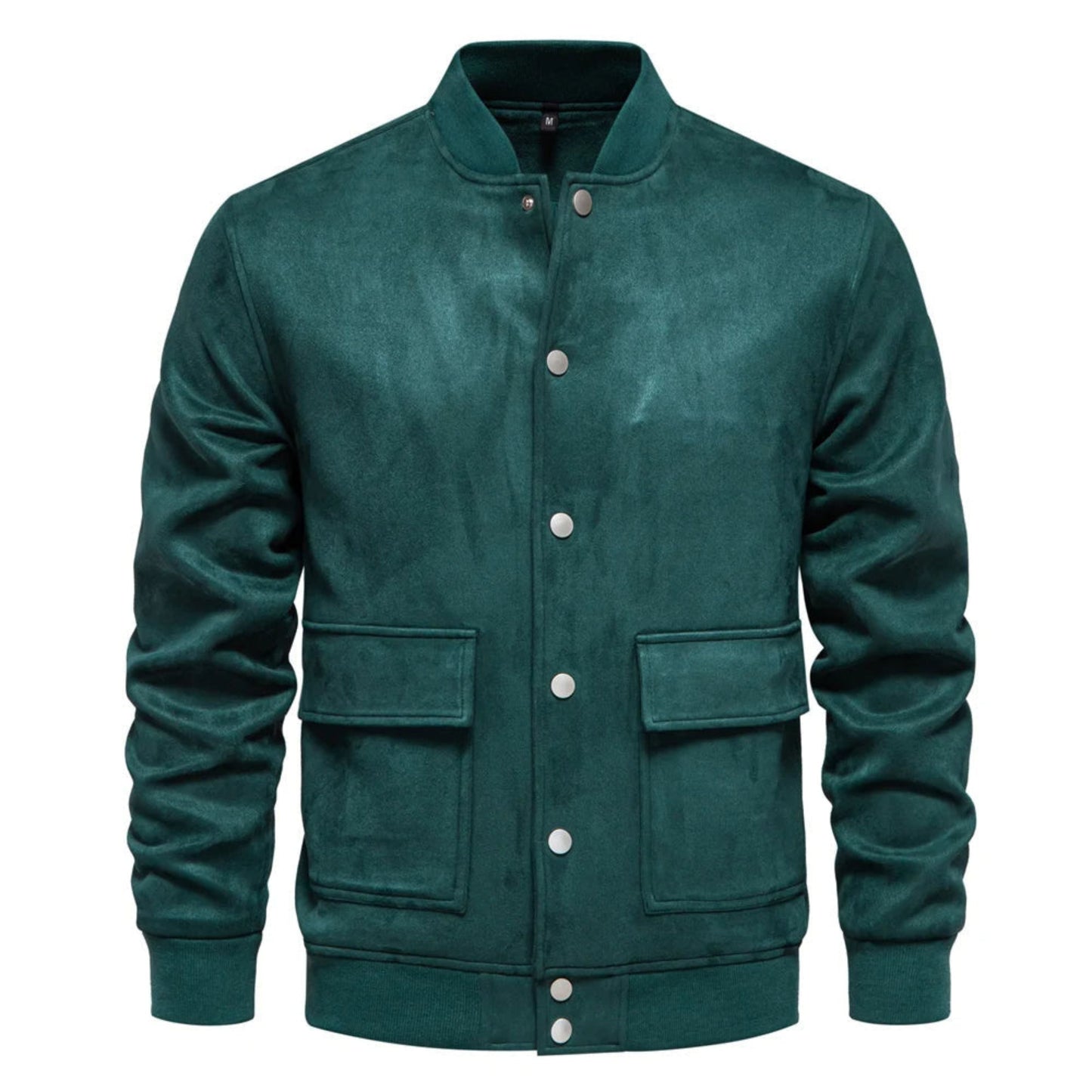 Herren Wildlederjacke Dünnes Leder Braun - Eveloria