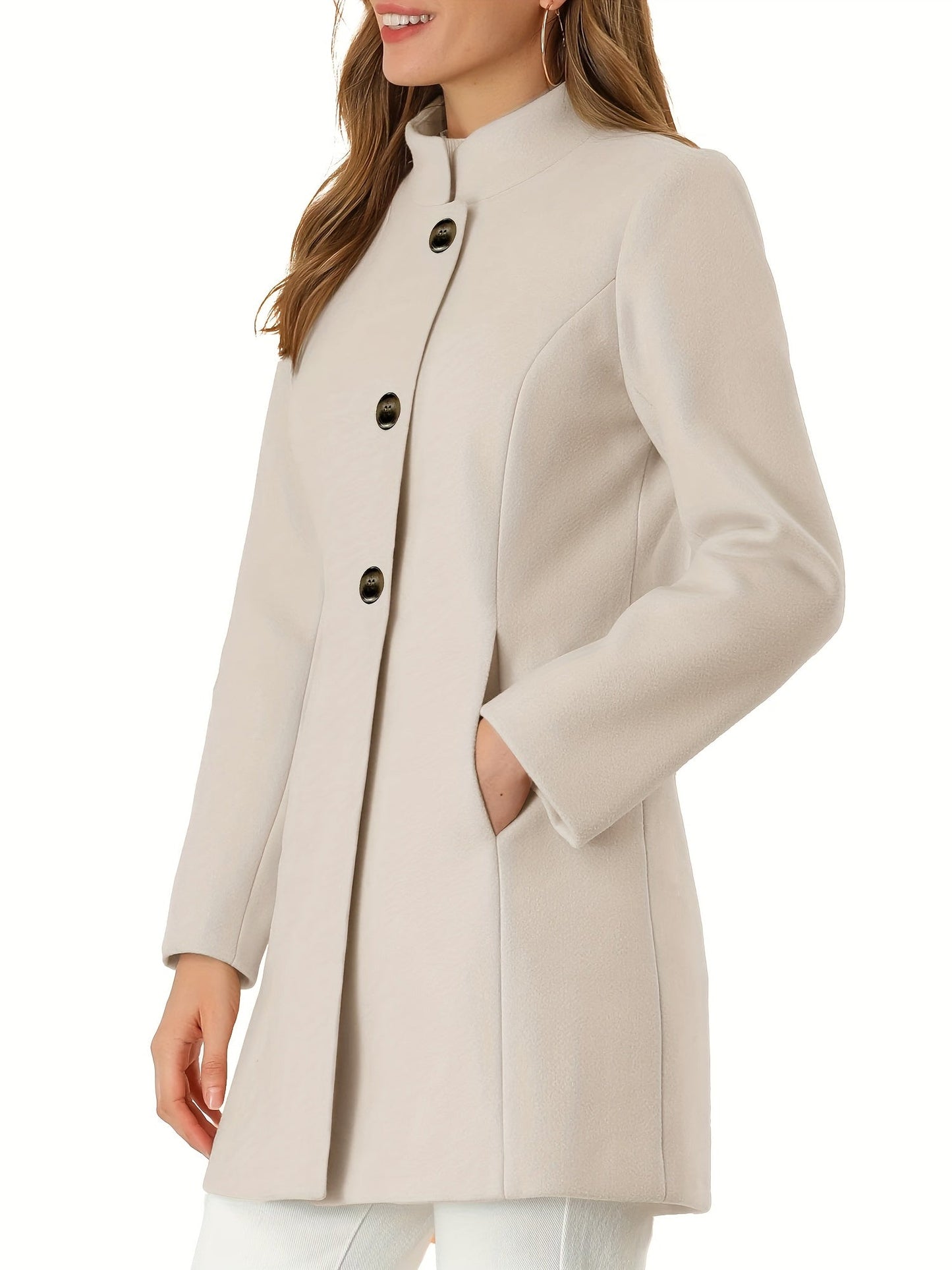 Eveloria Damen Mantel Zeitlos Eleganz