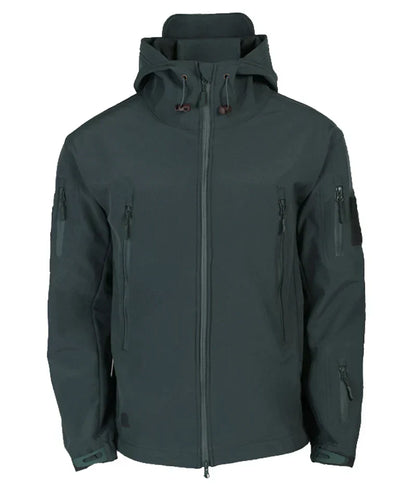 Windjacke | Mit Kapuze | Taktisch | Outdoor-Jacke | Wasserdichte Regenjacke für Männer-Chaps Herrenmode