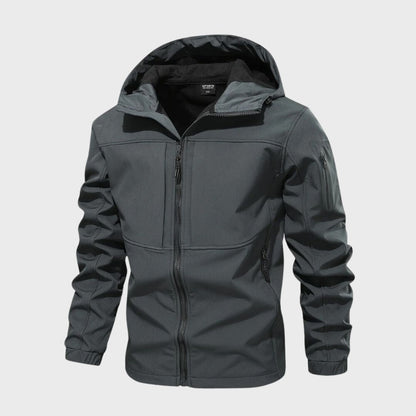 Windjacke – mit Kapuze – Outdoor – Softshelljacke – wasserdichte Jacke für Herren-Chaps Herrenmode