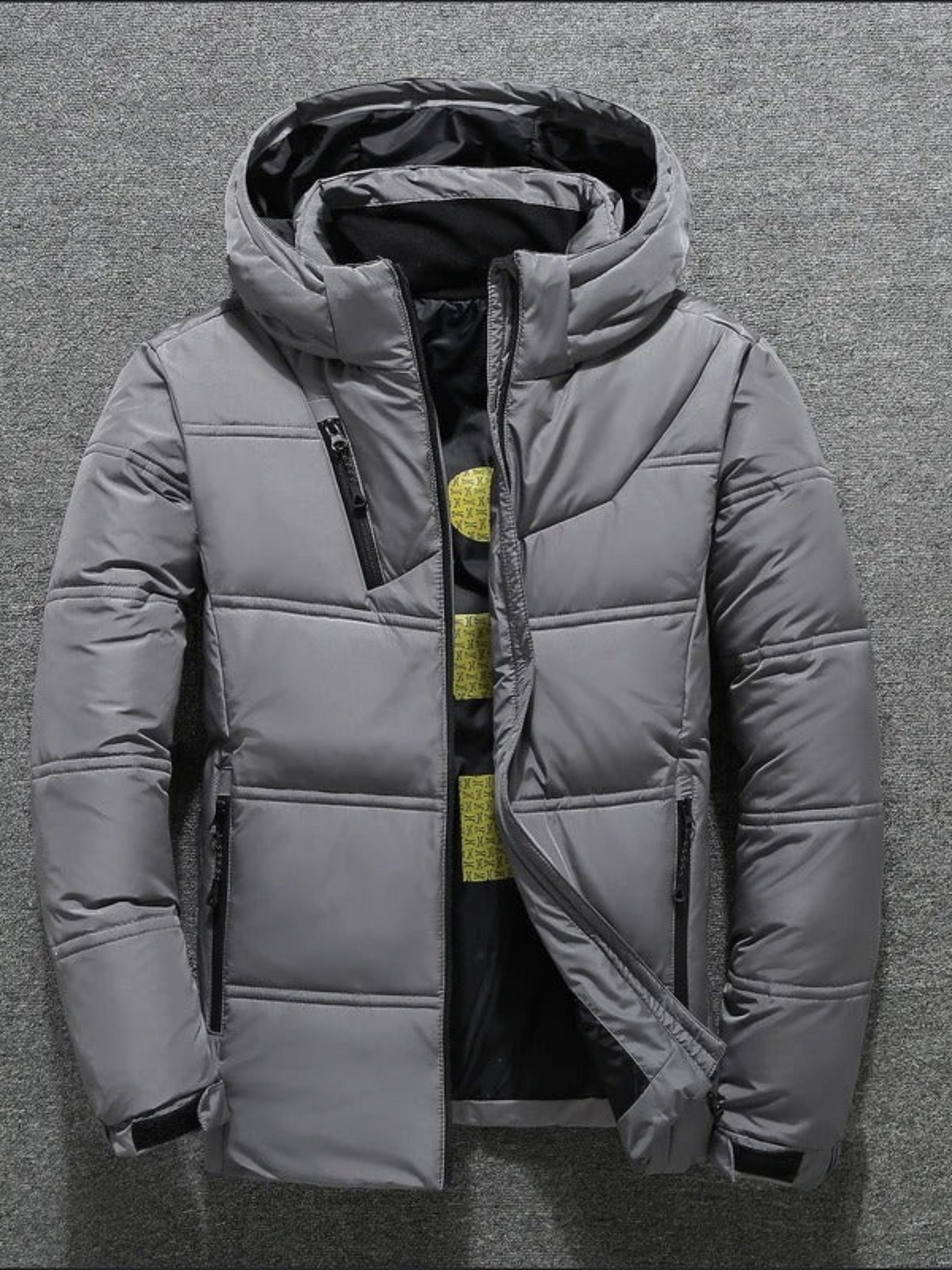 Herren Winter-Daunenjacke Leicht Wasserabweisend