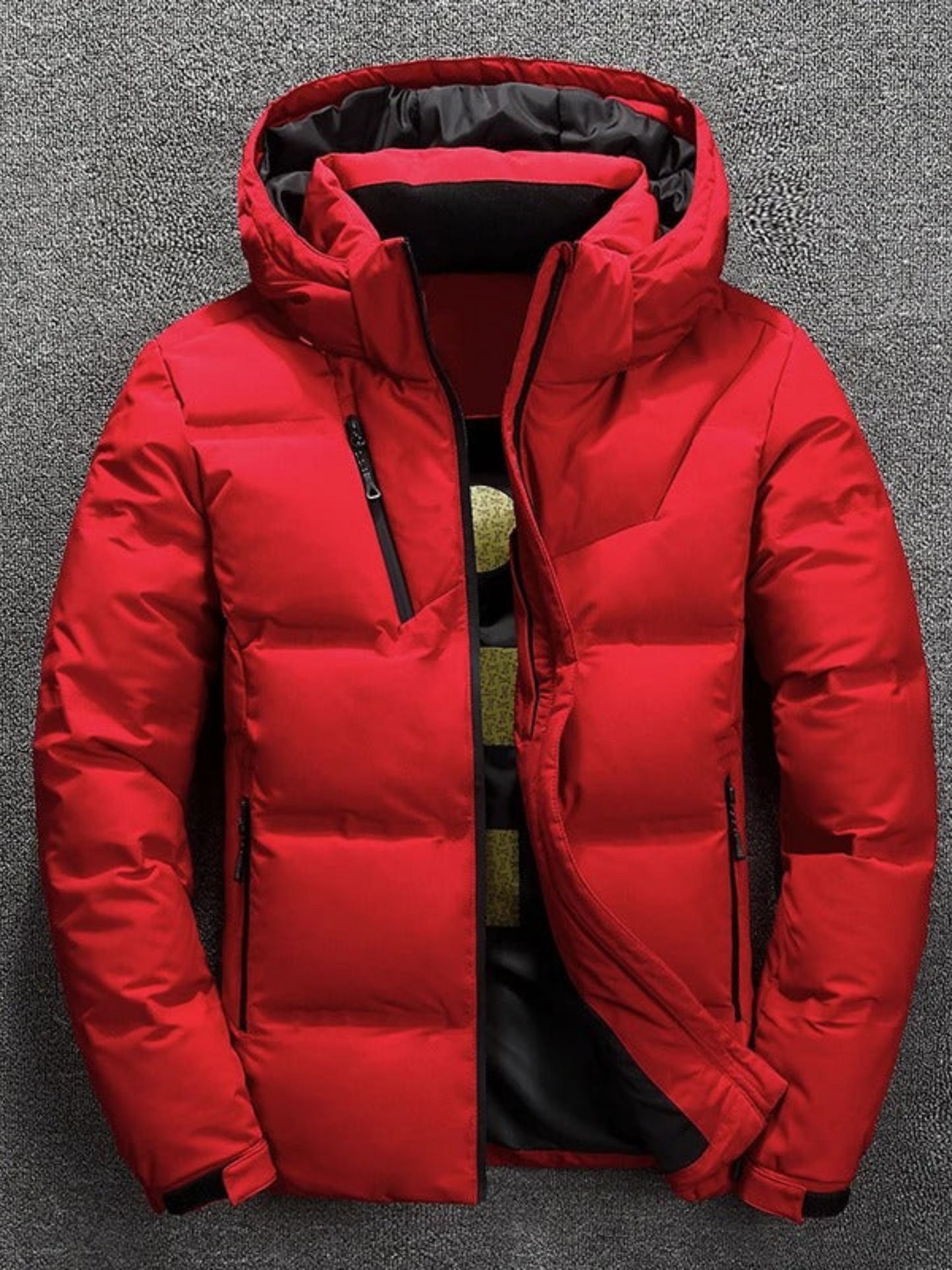 Herren Winter-Daunenjacke Leicht Wasserabweisend
