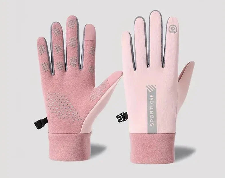 Eveloria Winterhandschuhe Mikrosilikongriff Touchscreen