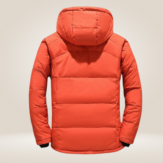 Herren Winterjacke Isoliert Wasserdicht Mit Kapuze - Eveloria