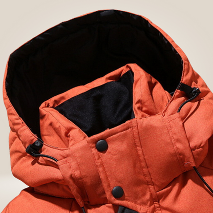 Herren Winterjacke Isoliert Wasserdicht Mit Kapuze