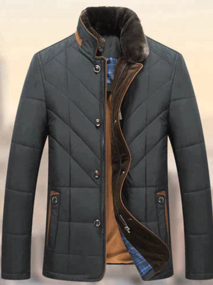 Eveloria Herren Winterjacke Leicht Slim Fit
