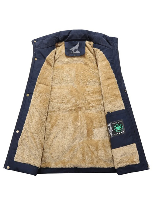 Herren Winterparka Jacke Abnehmbare Kapuze - Eveloria