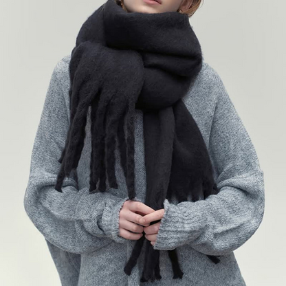 Damen Winter-Schal Geknüpft Klassisch