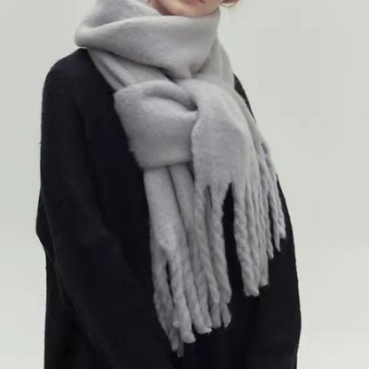 Damen Winter-Schal Gestrickt Klassisch