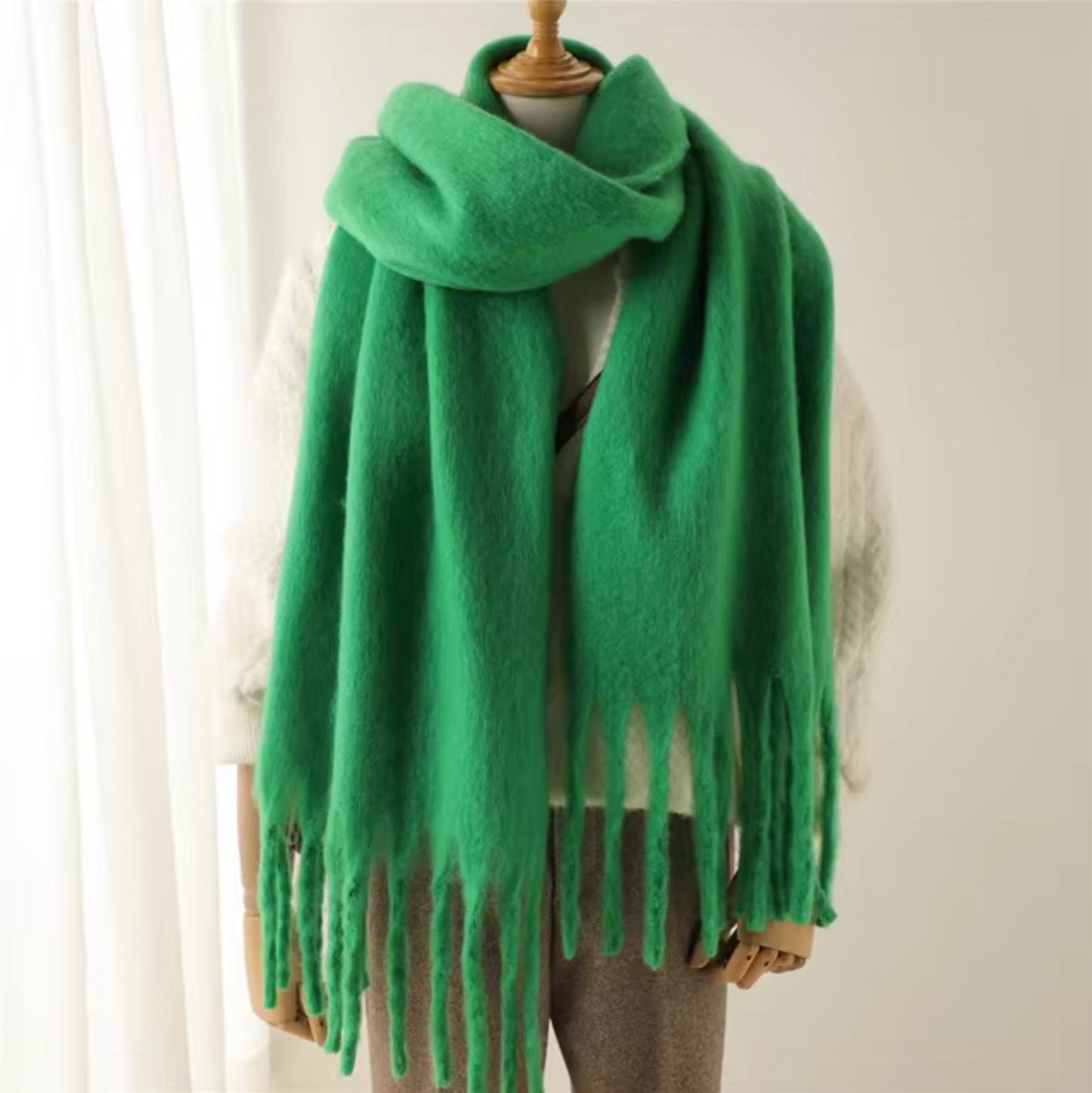 Damen Winterschal Pashmina-Design Dick