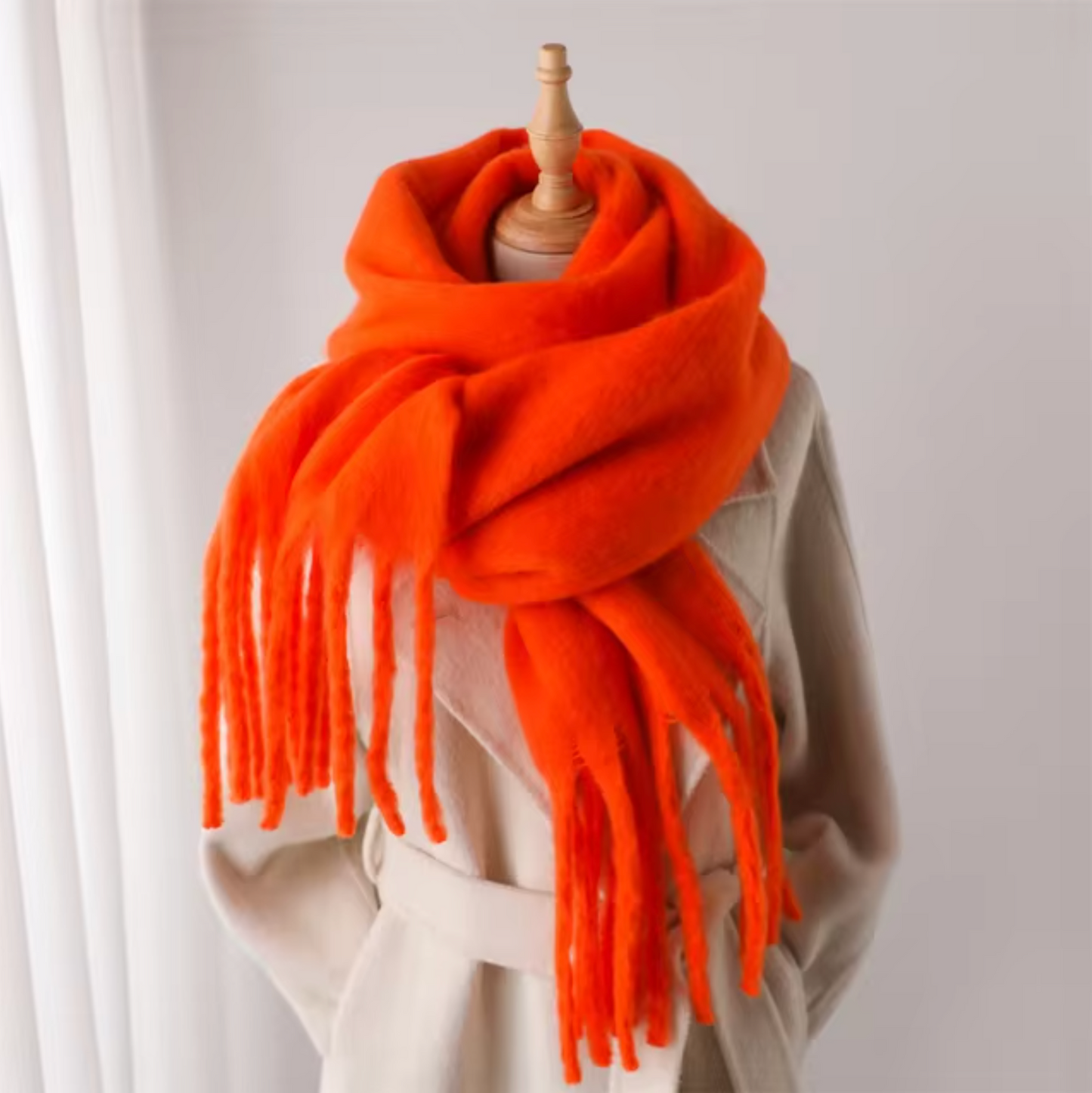 Damen Winterschal Pashmina-Design Dick