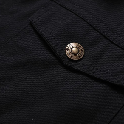 Winterjacke – kurz – mit Fleecefutter – Jacke mit Sherpa-Futter – Winterjacke für Männer-Chaps Herrenmode